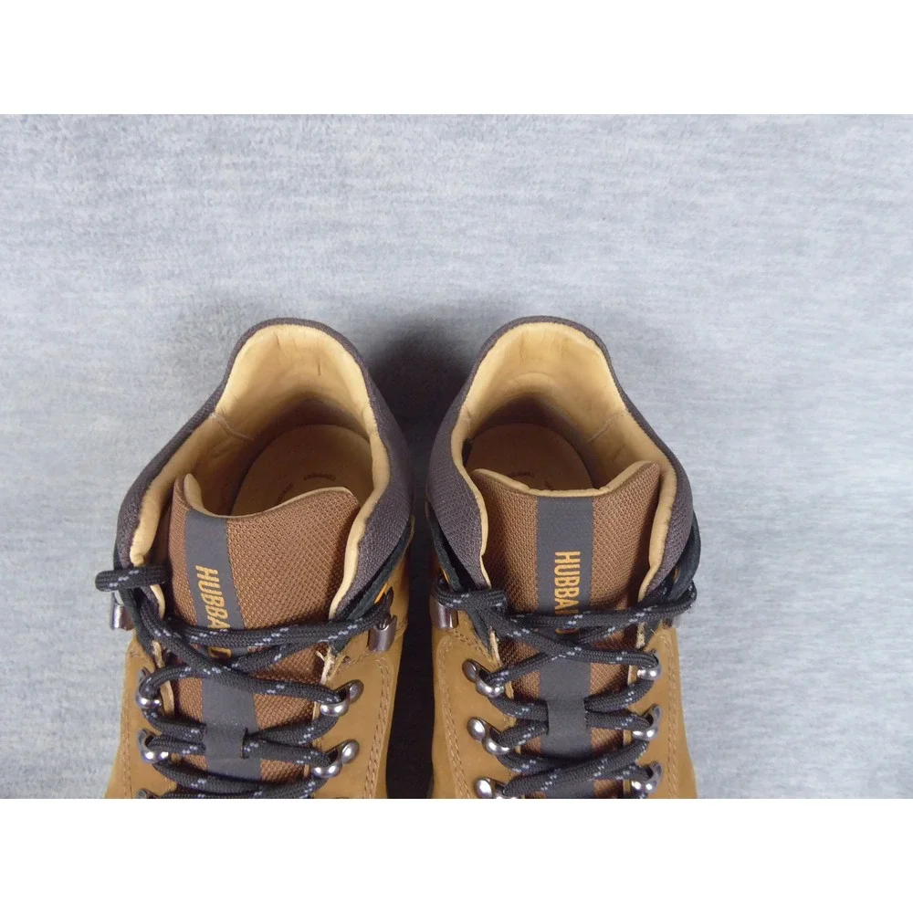 Samuel Hubbard Camino Hiker Boots Mens 8 W Brown Nubuck Leather Outdoors